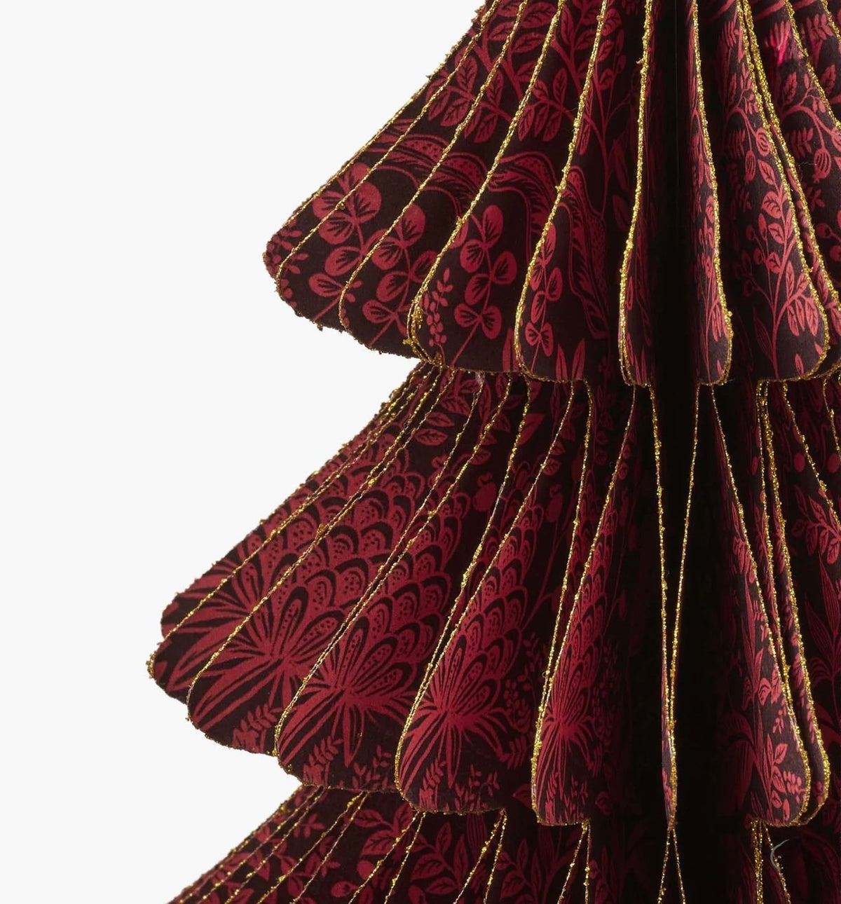 Rifle Paper Co. "Christmastide" Honeycomb Tree Decor