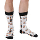 Living Royal Men's Bamboo Crew Socks-Whiskey