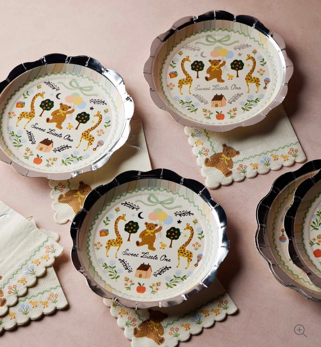 Rifle Paper Co. "Sweet Little One" Small Paper Plates
