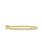 LeMel CZ Gold Tennis Bracelet-Medium 7”