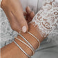 LeMel CZ Tennis Bracelet-Large 6.5”