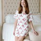 Sorority & Sisterhood Gameday Heirloom Pajama Short Set-Fayetteville/Arkansas