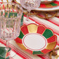 Sophistiplate “Joyful Christmas” Scalloped Appetizer/Dessert Bowl