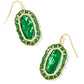 Kendra Scott Elle Crystal Frame Drop Earring-5 Colors