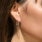 Spartina 449 SP Sunrise Hoop Earrings 20mm-Crystal