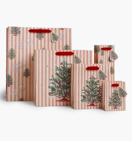 Rifle Paper Co. "Tinsel Tree" Gift Bag-4 Sizes