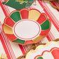 Sophistiplate “Joyful Christmas” Scalloped Appetizer/Dessert Bowl