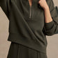 Varley “Davidson” Sweat-Olive Marl