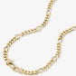 Melinda Maria “Knot Figaro” Chain Necklace-Gold