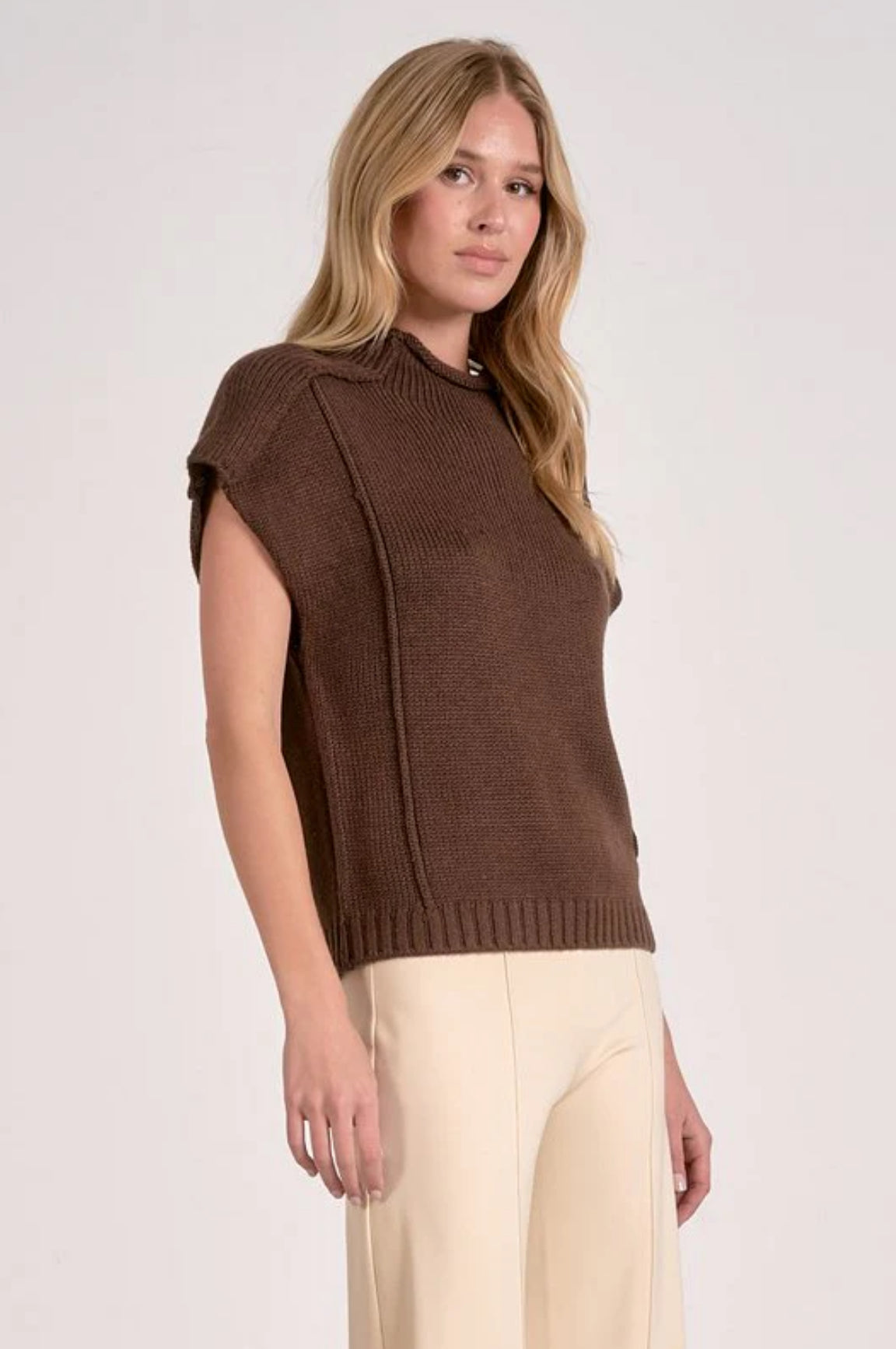 Elan "Ellen" Sweater - Cocoa