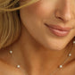 Melinda Maria “Perfect Pearl” Infinity Necklace-Gold