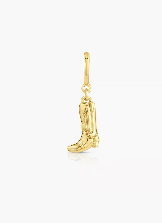 Gorjana Cowboy Boot Parker Charm-Gold