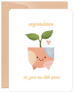 Willow & Ivy Card- "Little Sprout"