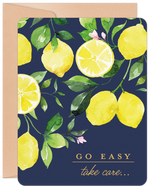 Willow & Ivy Card- "Go Easy"