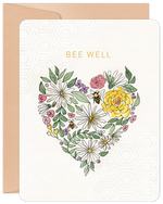 Willow & Ivy Card- "Bee Well"