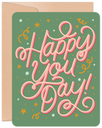 Willow & Ivy Card- "Happy You Day"