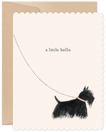 Willow & Ivy Card- "A Little Hello"