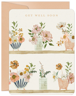 Willow & Ivy Card- "Get Well Blooms"