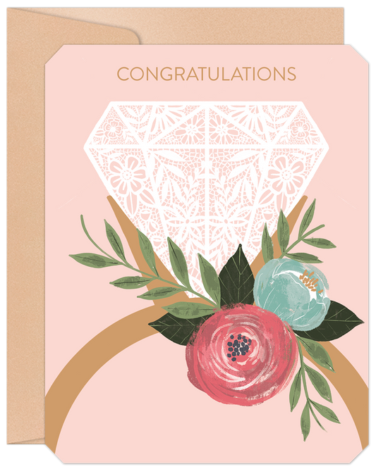 Willow & Ivy Card- "New Ring"