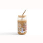 Pippi Post "Gingerbread Village" Christmas Glass Can