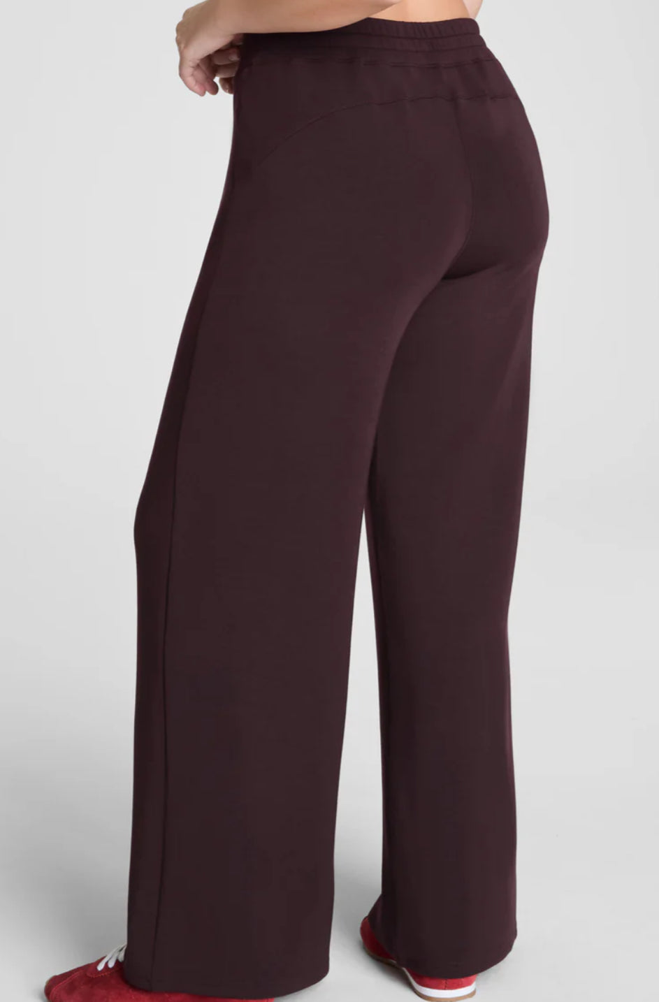 Spanx Air Essentials Wide Leg Pant-Truffle