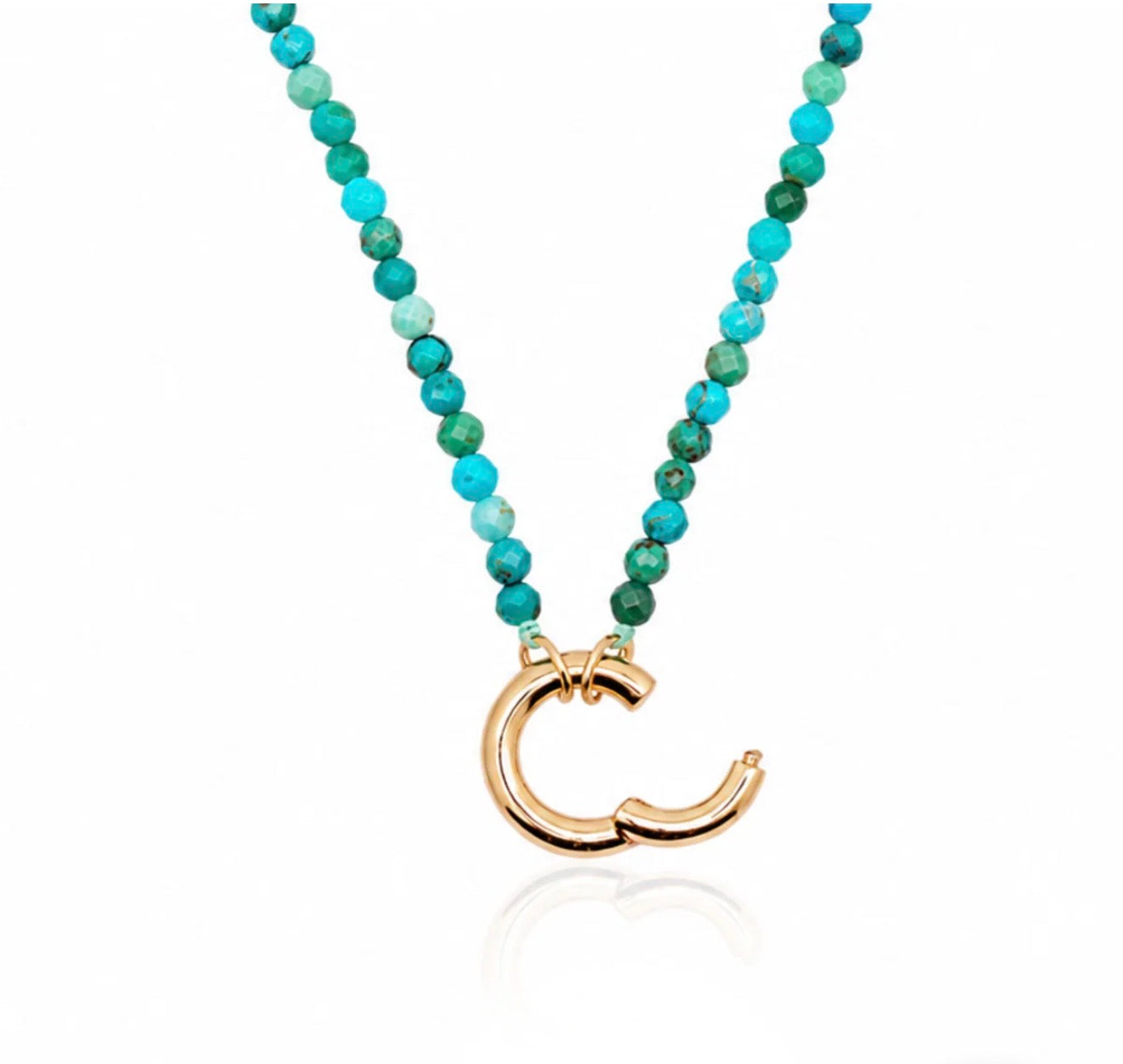 LeMel Capri Turquoise Beaded Necklace