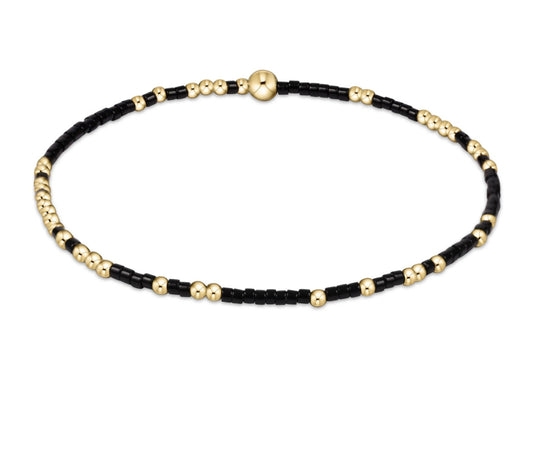 Enewton Gameday "Hope Unwritten" Bracelet-Onyx