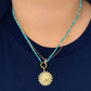 LeMel Callie Capri Turquoise Beaded Necklace