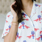 Sorority & Sisterhood Gameday Heirloom Pajama Short Set-Dallas/SMU