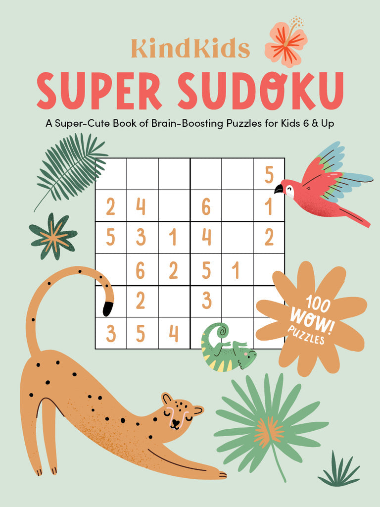 KindKids "Super Sudoku" Puzzle Book