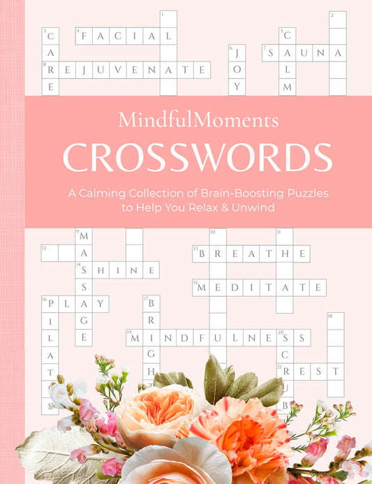 MindfulMoments "Crosswords" Puzzle Book
