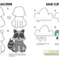 KindKids "Let's Draw Nature" Drawing Lesson Book
