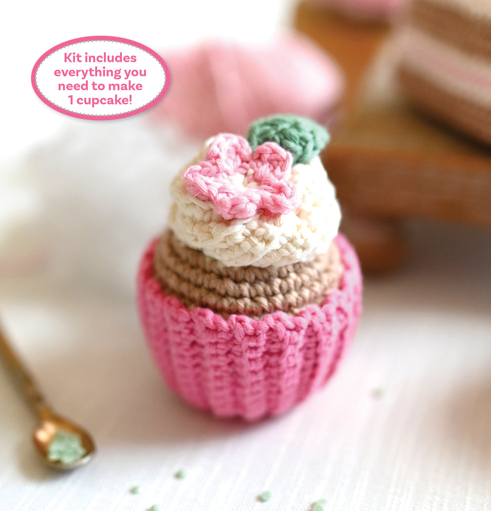 Crochet Cafe "Cupcake" Amigurumi Kit