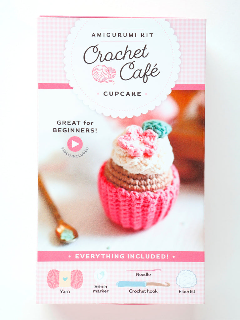 Crochet Cafe "Cupcake" Amigurumi Kit