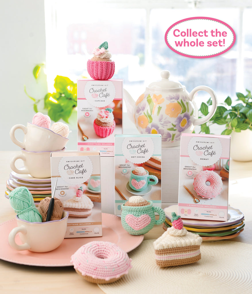 Crochet Cafe "Cupcake" Amigurumi Kit