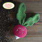 Crochet Your Veggies "Radish" Amigurumi Kit