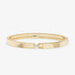Melinda Maria “Ashley” Lock Cuff-Gold/White