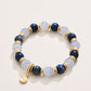 Spartina 449 Grand Stone Stretch Bracelet 10mm-Blue