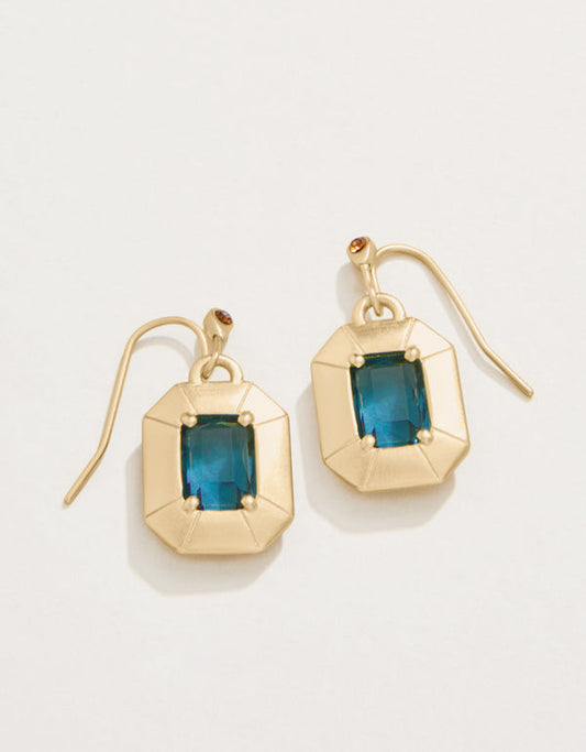Spartina 449 Chateau Earrings-Navy