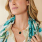 Spartina 449 Chateau Hoop Earrings-Navy