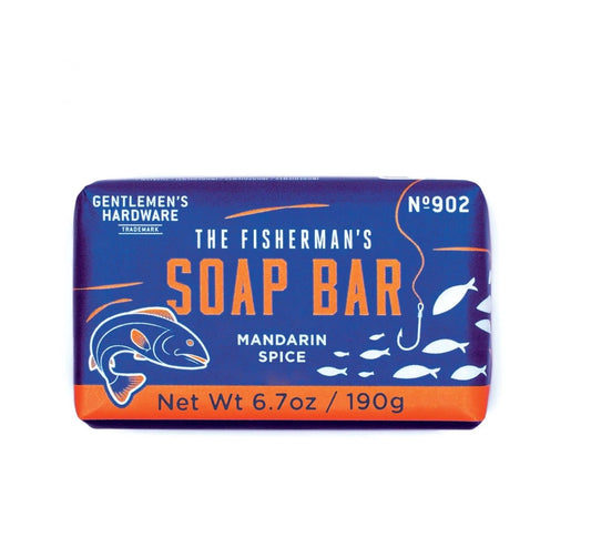 Gentlemen's Hardware Fisherman's Bar Soap - Mandarin Spice