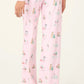 PJ Salvage "Peace & Pawlidays" Dog Print Pant