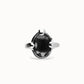 Uno de 50 “Ser Deslumbrante” (be stunning) Ring-Silver/Black