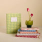 Designworks Tulip Jumbo Journal-Green Lattice