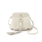 Hobo Bags "Birdy" Tassel Leather Crossbody-Ivory Honey