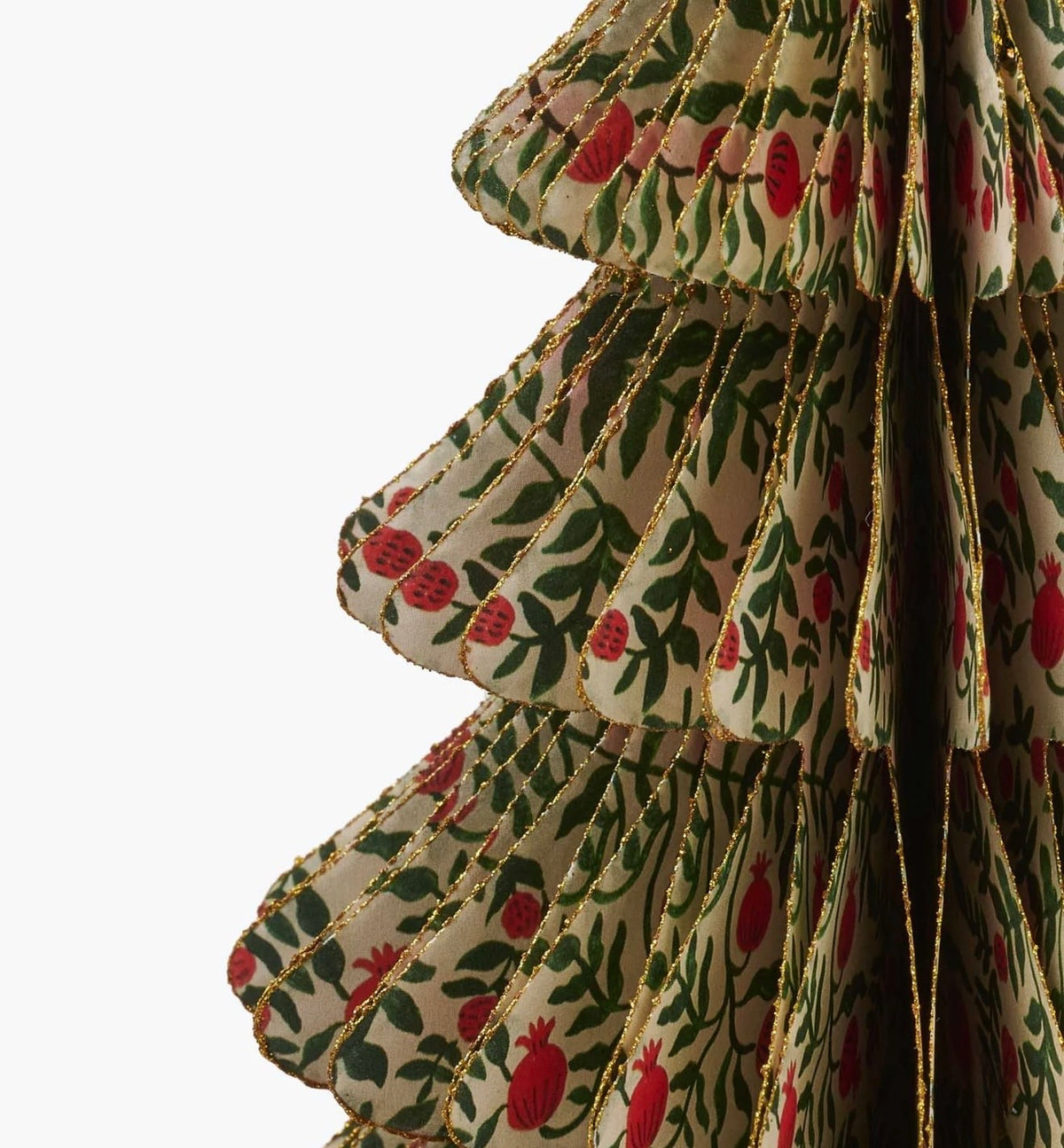 Rifle Paper Co. "Christmastide" Honeycomb Tree Decor