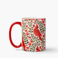 Rifle Paper Co. "Christmas Cardinals" Porcelain Mug