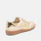 Dolce Vita “Merit” Sneaker-White/Gold Leather
