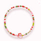 Beaded Blondes "Santa" Holiday Sprinkle Bracelet -Standard 6.75"