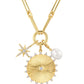 LeMel “Callie” Charm Necklace-Gold